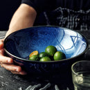 GobekUsa Kiln Glazed Ceramic Noodle Bowl - Large Soup Bowl for Ramen, Rice, and Salad