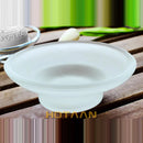 GobekUsa Glass Soap Dish Bathroom Accessory, Matte Finish
