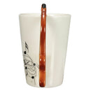 GobekUsa Acoustic Guitar Mug 400ml Ceramic Coffee Cup Music Tea Tumbler Decoration