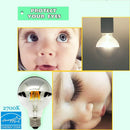 GobekUsa 8W LED Filament Dimmable G45 Silver Mirror Top Bulb E12 Warm White 2700K