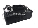 GobekUsa 1500W RGB 3-in-1 DMX LED Fog Machine with Colorful Effects