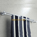 GobekUsa Double Towel Bar: High Quality Aluminium Round Towel Holder for Bathroom