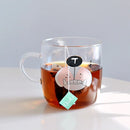 GobekUsa Killer Whale Glass Coffee Mug 350ml: Cute Polar Bear Tea Cup Heat Resistant Glass Beer Mug