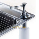 GobekUsa Brass Head Stainless Steel Kitchen Sink Soap Dispenser - YT-2016