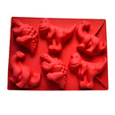 GobekUsa Dinosaur Silicone Cake Mould for Creative Birthday Cake Decoration