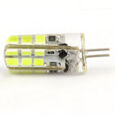 GobekUsa LED G4 3W Bulb 24 SMD 2835 AC DC 12V 220V Spotlight 2Y Warranty