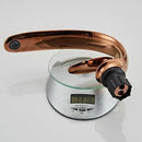 GobekUsa Basin Faucet: Rose Gold/Black/Gold Bathroom Sink Mixer Tap made of Brass
