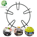 GobekUsa Gas Stove Pot Holder: Round Shape Anti-Skid Rack for Kitchen Stove