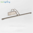 GobekUsa LED Vanity Light for Bathroom Mirror Front Lights, Modern Art Decor, 45-75cm
