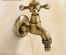GobekUsa Antique Garden Bibcocks Tap for Outdoor Washing, Bathroom, Mop, and More