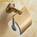 GobekUsa Antique Brass Toilet Paper Holder Classic Bathroom Accessories