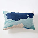 GobekUsa Embroidered Geometric Cotton Cushion Cover 45x45cm