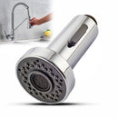 GobekUsa Dual Function Chrome Kitchen Sprayer Head, Replace Spout Stream for Faucet