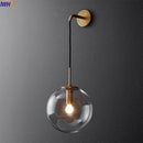 GobekUsa Glass Ball LED Wall Lamp - Nordic Modern Bathroom Sconce