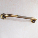 GobekUsa Antique Brass Wall Mounted Grab Bar for Bathroom Safety, 52 cm - Home Assist Handle