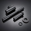 GobekUsa Bronze Round Siphon Bottle Trap Black P-TRAP for Bathroom Vanity Basin