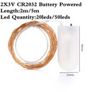 GobekUsa Garland Led String Light for Christmas Wedding Party Decoration