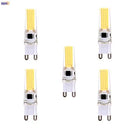 GobekUsa 5pcs Dimmable LED G9 Bulb 220V 200LM COB Replace Halogen Warm White White