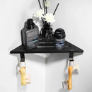 GobekUsa Brushed Gold Stainless Steel Bathroom Triangle Rack for Stylish Shower Storage