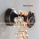 GobekUsa Antique Brass Robe Hook Single Clothes Hanger Towel Bathroom Coat Door Hooks
