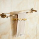 GobekUsa Antique Brass Single Towel Bar, Wall Mounted Bathroom Holder