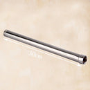 GobekUsa 12" Solid Brass Chrome Round Shower Faucet Extension Tube Bar