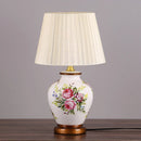 GobekUsa LED Ceramic Table Lamp for Living Room, Bedroom, Study - Home Decor Lighting