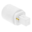 GobekUsa LED Bulb Holder Socket Converter G24 to E27 Adapter - White