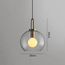 GobekUsa Glass Ball Pendant Light: Luxury Restaurant & Bar Nordic Bedroom Lamp