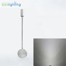 GobekUsa 3W Flexible Gooseneck LED Wall Sconce for Bedroom Reading, Aluminum Lightning