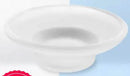 GobekUsa Glass Soap Dish Bathroom Accessory, Matte Finish