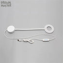GobekUsa Dimmable LED Wall Lamp for Bedside Reading, USB Powered, Gooseneck Bedroom Light