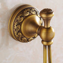 GobekUsa Antique Brass Towel Hooks Wall Rack Retro Home Deco