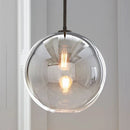 GobekUsa Gradient Glass Ball Pendant Light for Kitchen Dining Living Room