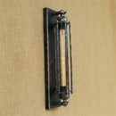 GobekUsa Black Rustic Edison Bulb Wall Light with Metal Lampshade for Stair Kitchen