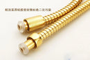 GobekUsa Gold Stainless Steel 150cm Shower Hose for Flexible Shower Head Replacement