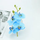 GobekUsa Artificial Butterfly Orchid Bouquet Silk Flowers for Home Wedding Decoration Bouquet