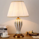 GobekUsa Hand Painted Antique Blue Ceramic Desk Lamp