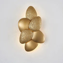 GobekUsa Golden Stainless Steel LED Wall Sconce for Bedroom & Corridor