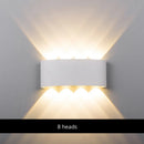 GobekUsa Aluminum Wall Lamps: Bedside & Living Room Lighting Fixture, Warm/Cool Light, AC85-260V