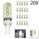 GobekUsa G4 LED Corn Lamp 3W 24leds SMD 3014 Spotlight Bulbs Warm Cold White