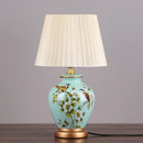 GobekUsa LED Ceramic Table Lamp for Living Room, Bedroom, Study - Home Decor Lighting