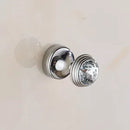 GobekUsa Crystal Chrome Wall Hook for Bathroom Robes & Clothes - Copper Material