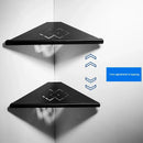 GobekUsa Brushed Gold Stainless Steel Bathroom Triangle Rack for Stylish Shower Storage