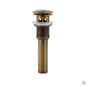 GobekUsa Antique Brass Basin Sink Drain - 6 Styles