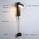 GobekUsa Dimmable T Style Wall Light Sconce for Living Room and Bedroom