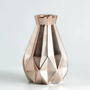 GobekUsa Ceramic Diamond Vase Modern Home Decor Living Room Decoration