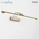 GobekUsa LED Vanity Light for Bathroom Mirror Front Lights, Modern Art Decor, 45-75cm