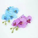 GobekUsa Artificial Butterfly Orchid Bouquet Silk Flowers for Home Wedding Decoration Bouquet