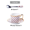 GobekUsa Gold Porcelain Coffee & Tea Set, Elegant Bone China Luxury Ceramics